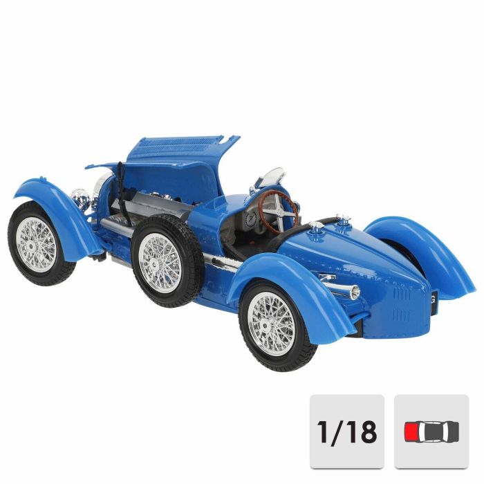 Coche Bburago GT Bugatti Type 59 1:18 5 Coche Bburago GT Bugatti Type 59 1:18 5
