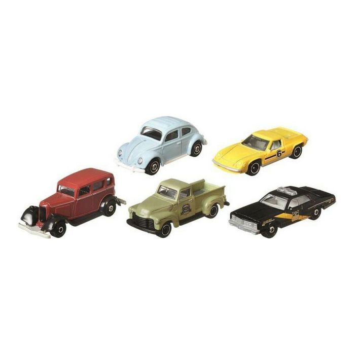 Matchbox C1817 Pack de 5 Vehículos Clásicos - Autos Pequeños para Niños de 3 años y Más 3 Matchbox C1817 Pack de 5 Vehículos Clásicos - Autos Pequeños para Niños de 3 años y Más 3