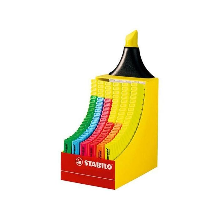Stabilo Marcador Fluorescente Boss Original C-Surtidos Expositor 120 Ud