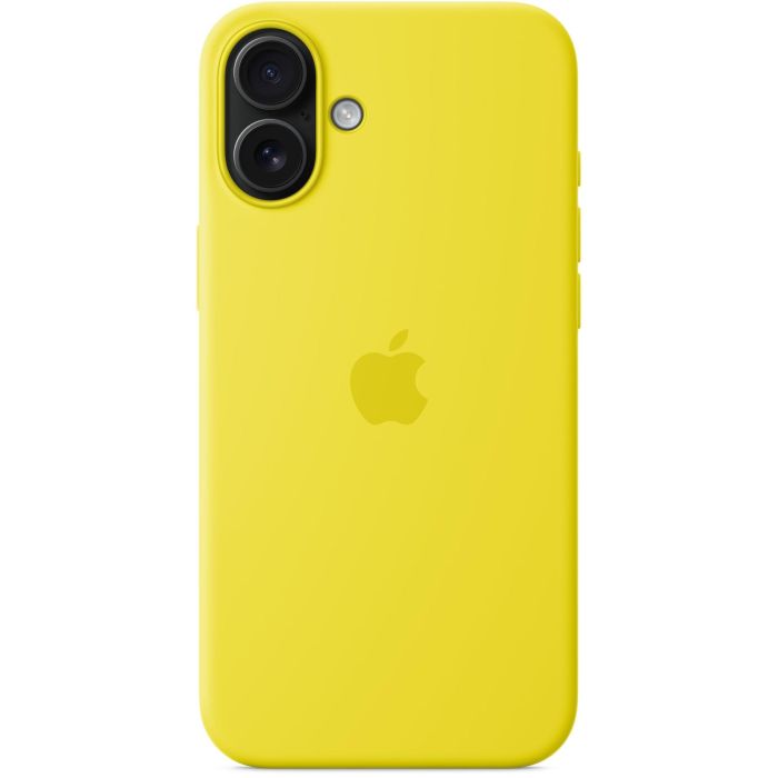 Apple iPhone 16 Plus Funda de Silicona con MagSafe Carambola 3