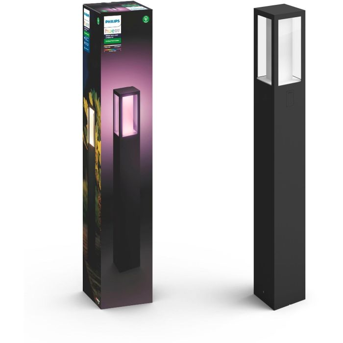 Philips Hue White & Color Ambiance Impress Wegeleuchte groß Schwarz 4 Philips Hue White & Color Ambiance Impress Wegeleuchte groß Schwarz 4