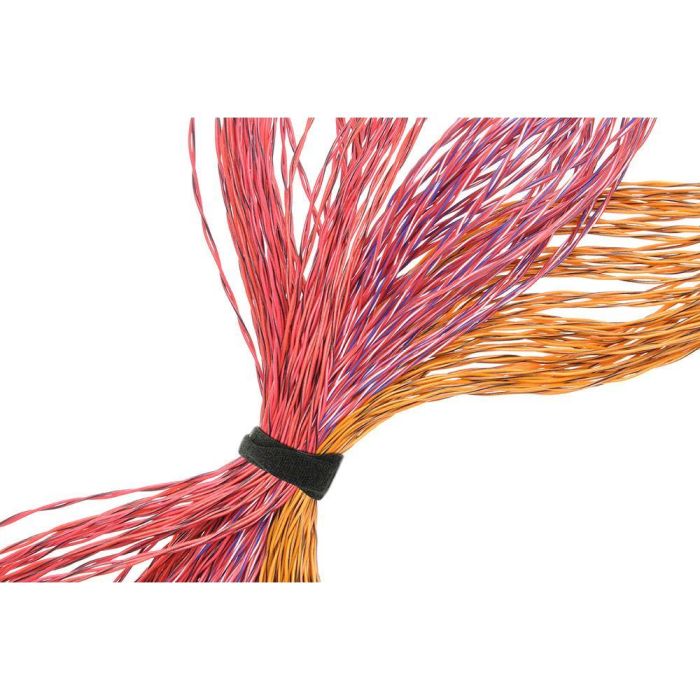 Velcro® Brida one-wrap® strap 20 x 200 mm, negra, 25 uds, para sujeción de cables, tuberías y canalizaciones 4