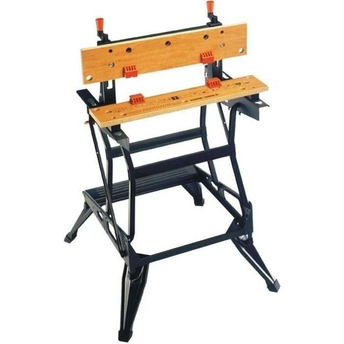 BLACK & DECKER Banco de trabajo, sujeción vertical WM550 BLACK & DECKER Banco de trabajo, sujeción vertical WM550