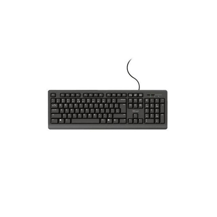 Trust Teclado Tk150 Tamaño Compacto Tecleado Silenciado Resistente A Los Vertidos Cable 1.8M 2 Trust Teclado Tk150 Tamaño Compacto Tecleado Silenciado Resistente A Los Vertidos Cable 1.8M 2