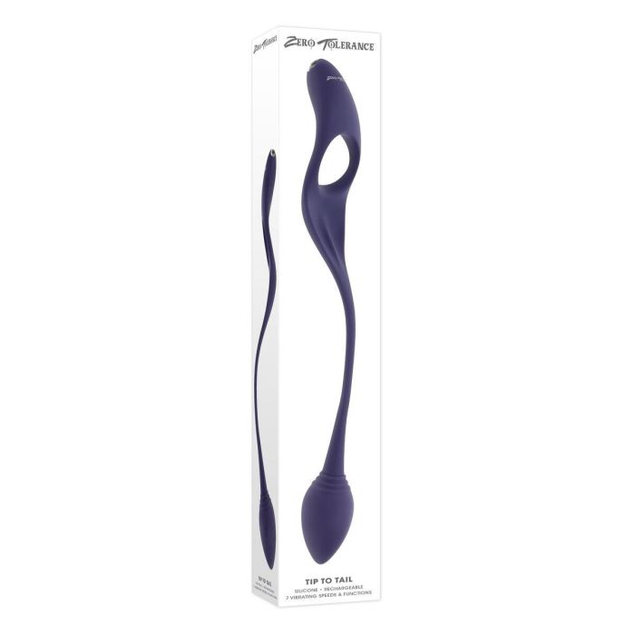 Vibrador Zero Tolerance Gris 1