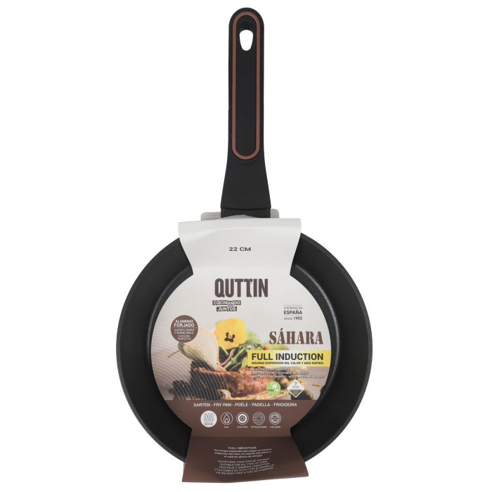 Sartén de aluminio forjado 22 cm M/Soft Full Saha - Quttin (6 Unidades) 1 Sartén de aluminio forjado 22 cm M/Soft Full Saha - Quttin (6 Unidades) 1