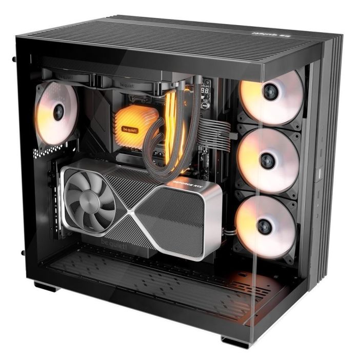 Be quiet! Light Base 600 LX Black Caja Ordenador Gaming con Iluminación LED ARGB, Compatible ATX/Micro-ATX/Mini-ITX, BGW67 1