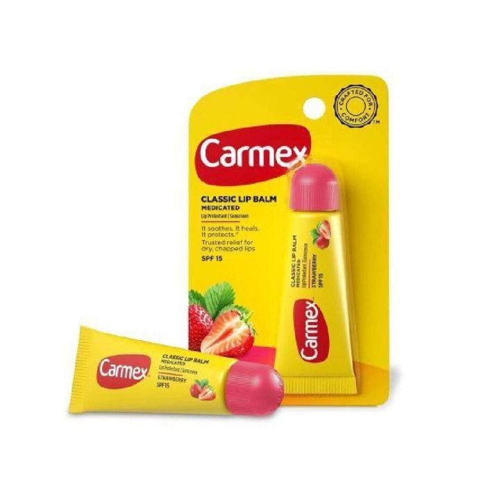 Carmex Stick Labial Sabor Fresa 4.25 gr 1 Carmex Stick Labial Sabor Fresa 4.25 gr 1