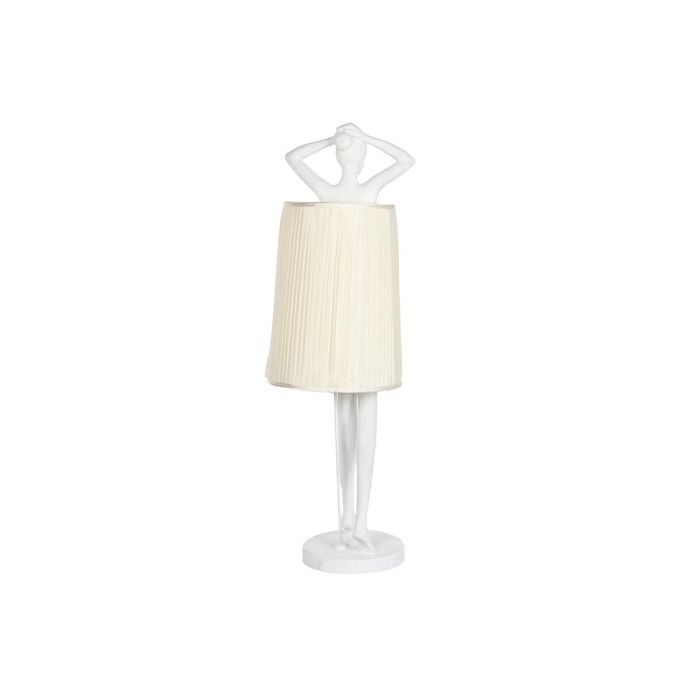 Lámpara de Pie Home ESPRIT Blanco Resina 50 W 220 V 46 x 41 x 137,5 cm 0 Lámpara de Pie Home ESPRIT Blanco Resina 50 W 220 V 46 x 41 x 137,5 cm 0