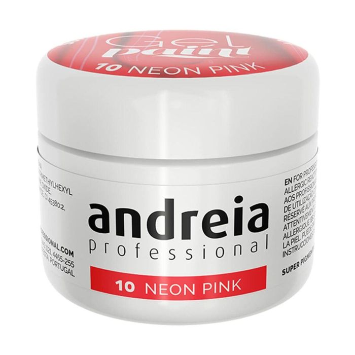 Andreia Gel Paint Rosa Neon 10 4 ml