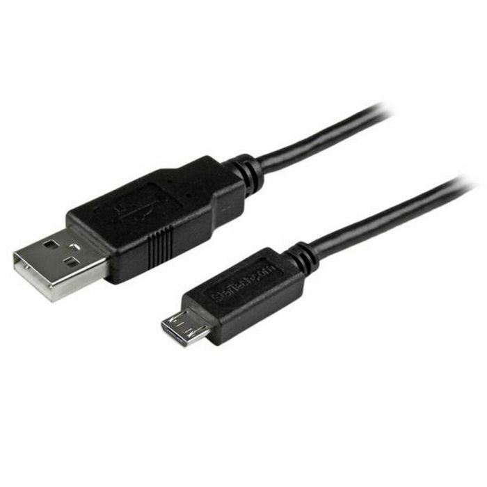 Cable USB a Micro USB Startech USBAUB1MBK Negro Cable USB a Micro USB Startech USBAUB1MBK Negro
