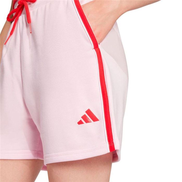 Pantalones Cortos Deportivos para Mujer Adidas Cb Sho Rosa 9-10 Años 1