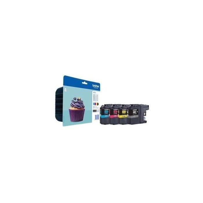 Brother Tinta Bk - C - M - Y Mfc-J4410Dw-Mfc-J4510Dw Pack4 4 Brother Tinta Bk - C - M - Y Mfc-J4410Dw-Mfc-J4510Dw Pack4 4