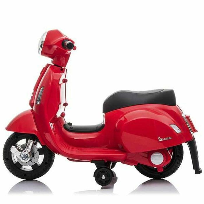 Moto mini vespa roja 6v 4 ah - 1 motor 3