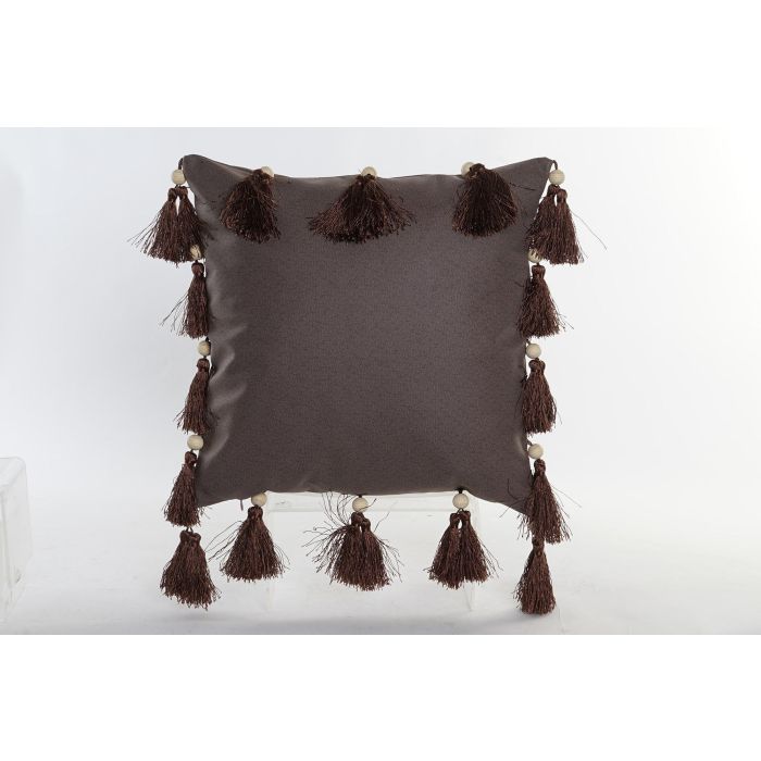 Cojin Glam DKD Home Decor Marron Claro Marron Oscuro 10 x 45 x 45 cm (4 Unidades) 3 Cojin Glam DKD Home Decor Marron Claro Marron Oscuro 10 x 45 x 45 cm (4 Unidades) 3
