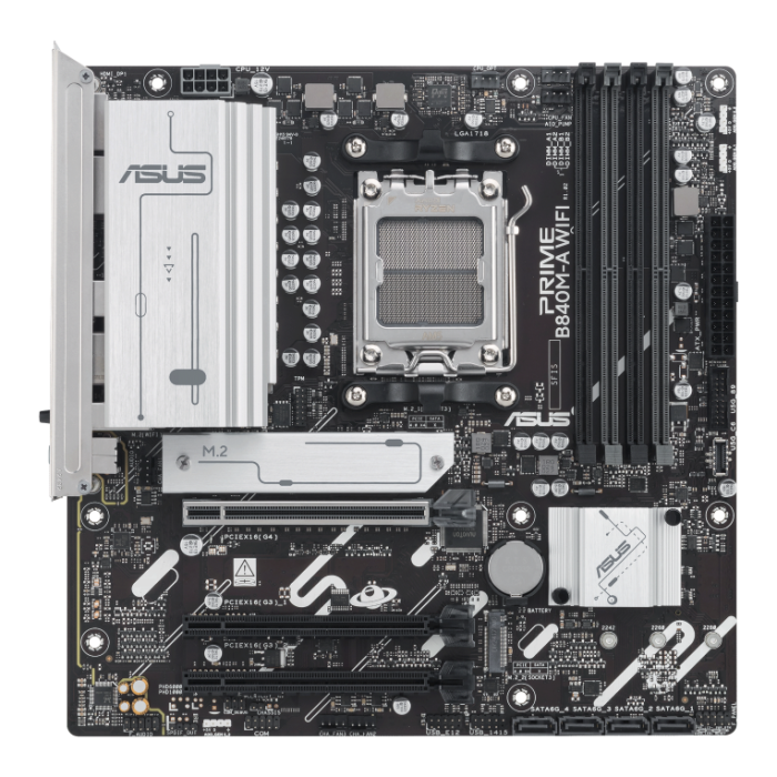 Asus 90MB1J20-M0EAY0 Prime B840M-A WiFi Placa Base Socket AM5 DDR5 PCIe 4.0 Micro ATX Asus 90MB1J20-M0EAY0 Prime B840M-A WiFi Placa Base Socket AM5 DDR5 PCIe 4.0 Micro ATX