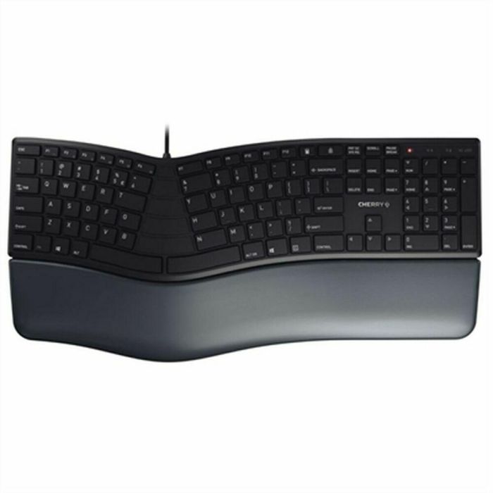 Teclado Cherry KC 4500 ERGO Negro Qwerty Español QWERTY