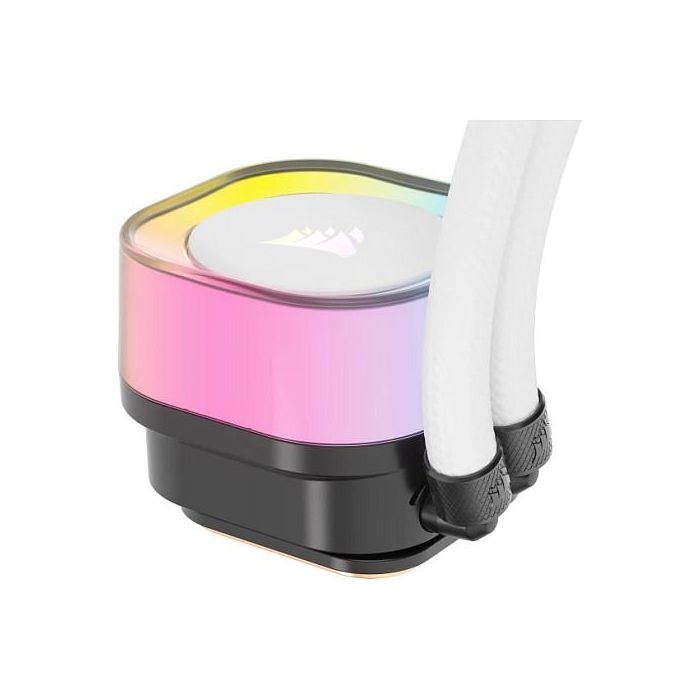 Corsair H100i iCUE LINK Refrigeración Líquida AIO 240mm Blanco RGB 6