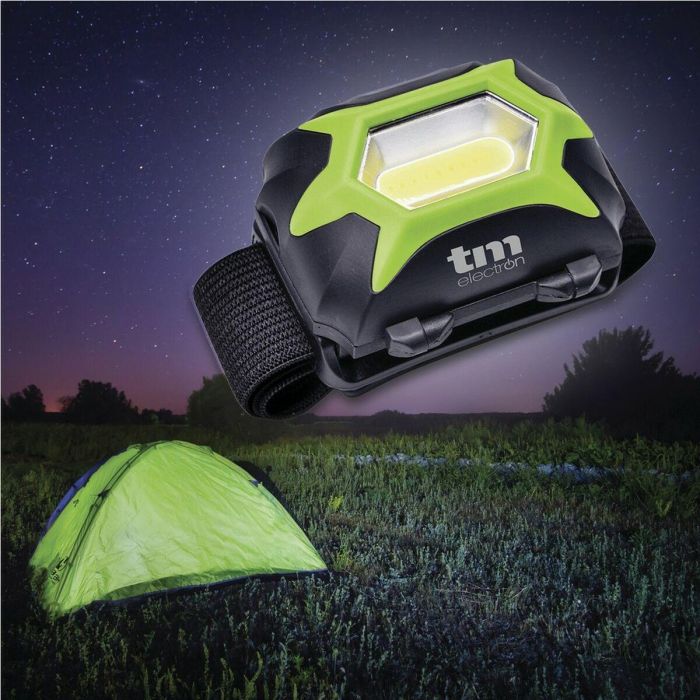 Linterna LED para la Cabeza TM Electron Verde 3W 2 Linterna LED para la Cabeza TM Electron Verde 3W 2
