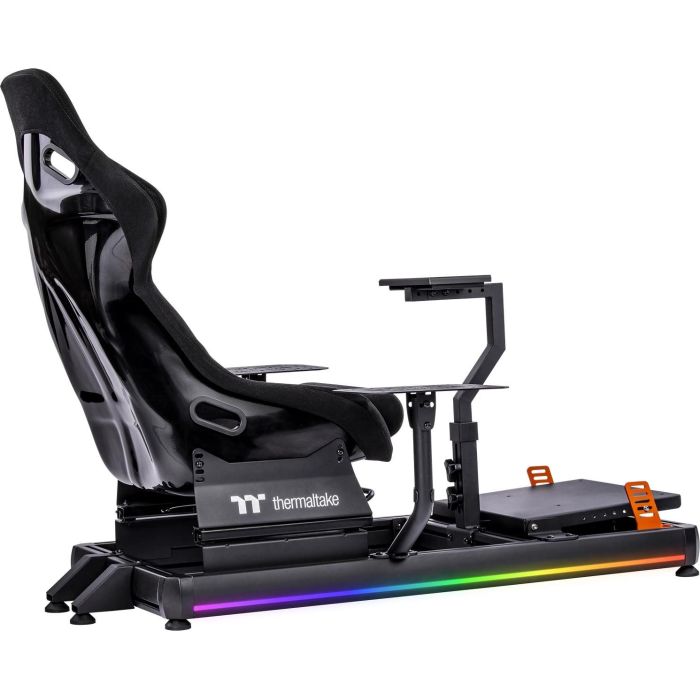 Thermaltake GSC-F50-CPASBB-01 Cabina de Vuelo GF500 Flight Simulator Aluminio Negro, 120 kg de Capacidad Máxima 2 Thermaltake GSC-F50-CPASBB-01 Cabina de Vuelo GF500 Flight Simulator Aluminio Negro, 120 kg de Capacidad Máxima 2