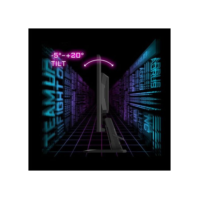 Gigabyte GS25F2 Monitor Gaming 25" FHD 1920 x 1080 200Hz IPS HDR10 AMD FreeSync Premium 9