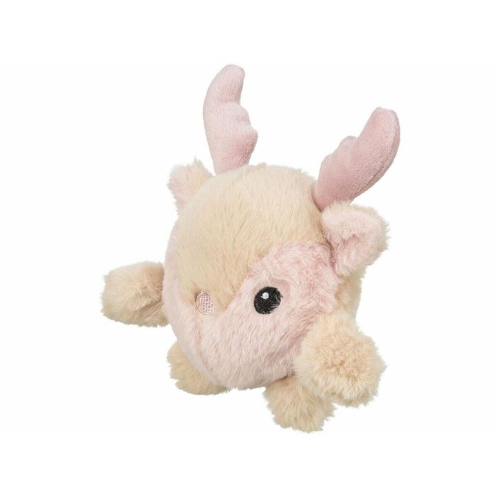 Peluche para perros Trixie Beige Rosa Poliéster Reno de Navidad 18 cm 2
