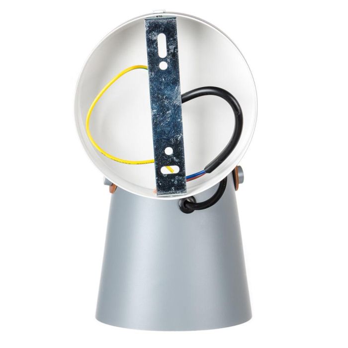 Aplique "Evelynn" SKD-W001-B Negro/Blanco/Gris Madera y Cuero Estilo Moderno Minimalista 9