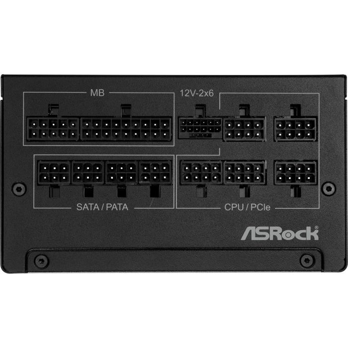 ASRock SL-850G Fuente Alimentación PSU 850W 80 Plus Gold Modular, PCI-E 5.1 (12+4pin)x1, PCI-E (6+2 pin)x3, SATA (5 pin)x9 3