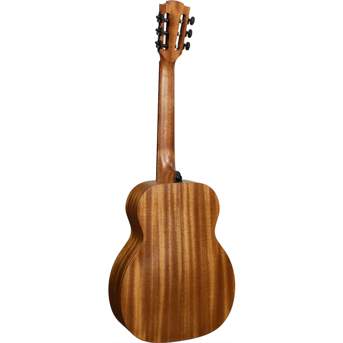 LAG Guitarra Acústica Travel Nylon Blue Wave AE Blue Wave 1 Tapa Cedro Rojo Macizo Fondo Caoba Satinado 4 LAG Guitarra Acústica Travel Nylon Blue Wave AE Blue Wave 1 Tapa Cedro Rojo Macizo Fondo Caoba Satinado 4