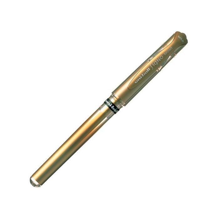 Uni-Ball UM-153 Rollerball Signo Broad 1.0 mm Oro Caja 12 Ud