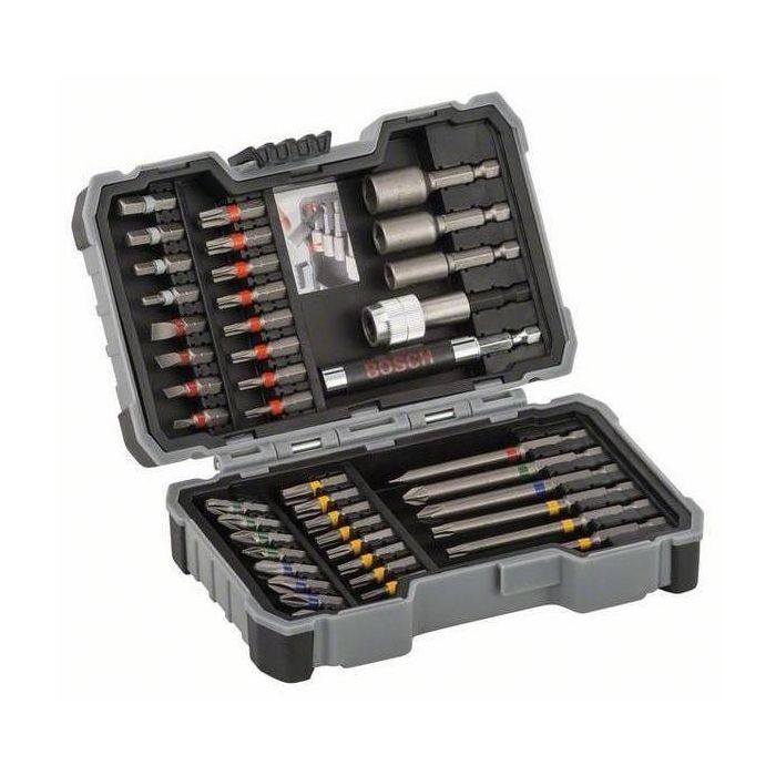 Juego de puntas y vasos de destornillador (43 piezas) - BOSCH Juego de puntas y vasos de destornillador (43 piezas) - BOSCH