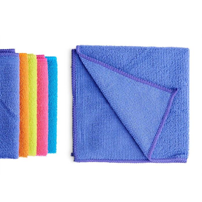 Set 5 Bayetas Microfibra 30X30Cm 5 Col Arte Regal (24 Unidades) 1 Set 5 Bayetas Microfibra 30X30Cm 5 Col Arte Regal (24 Unidades) 1