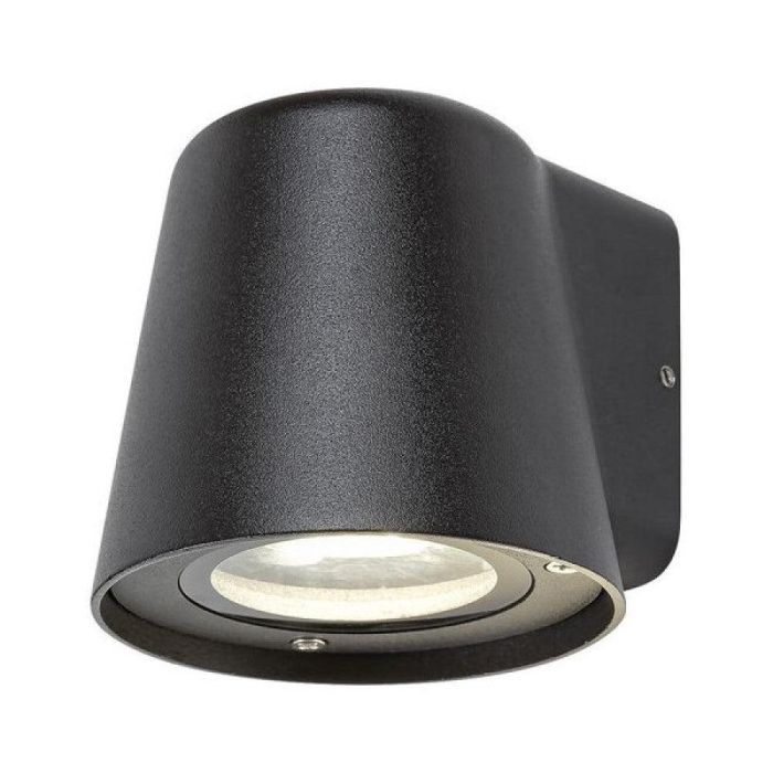 RABALUX RAB-7959 Aplique Exterior Mandal GU10 IP54 Downlight Aluminio Negro Mate, Pantalla Cristal Transparente, Moderno, No incluye bombilla 1 RABALUX RAB-7959 Aplique Exterior Mandal GU10 IP54 Downlight Aluminio Negro Mate, Pantalla Cristal Transparente, Moderno, No incluye bombilla 1
