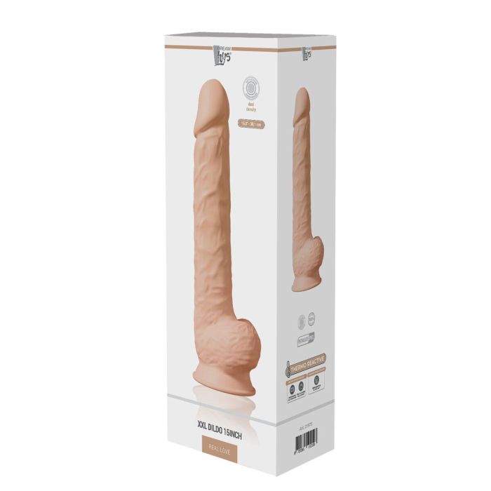Consolador Realista Dream Toys Real Love Silicona Ø 6,3 cm 1 Consolador Realista Dream Toys Real Love Silicona Ø 6,3 cm 1