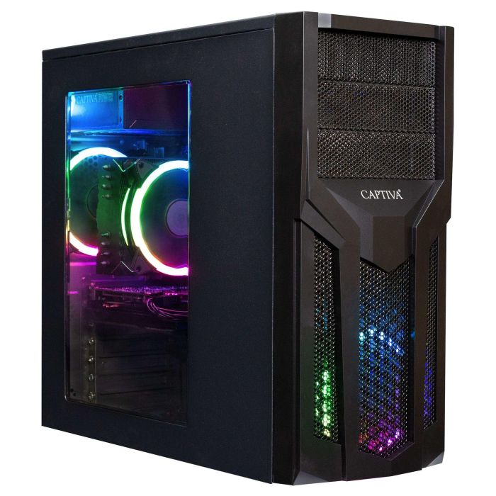 Captiva PC Gaming I80-574 Intel Core i5-14400 16GB RAM 500GB SSD NVIDIA GeForce RTX 4060 Ti Windows 11 5