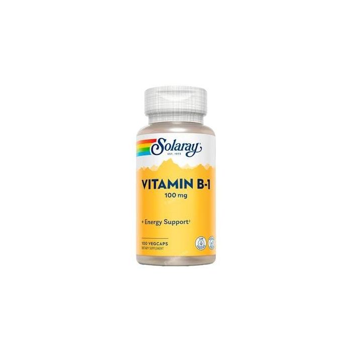 SOLARAY Vitamina B1 100 mg 100 Cápsulas