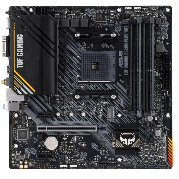 ASUS ASU4711081154273 Placa base TUF GAMING A520M-PLUS WiFi AMD A520 Ranura micro ATX AM4 5 ASUS ASU4711081154273 Placa base TUF GAMING A520M-PLUS WiFi AMD A520 Ranura micro ATX AM4 5