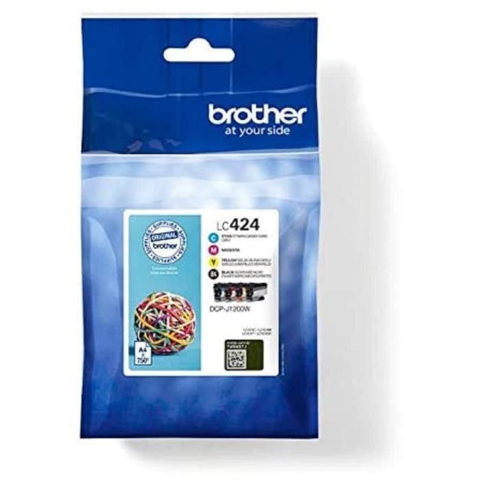 Brother Tinta Bk - C - M - Y- Dcp-J1200 W 1