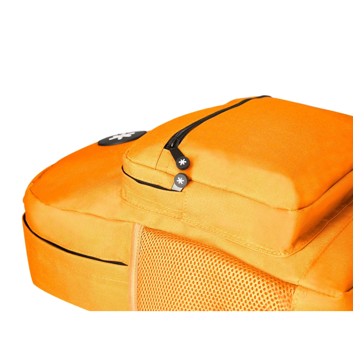 Antartik Mochila Mostaza con Bolsillo para Portátil 15,6' y Compartimentos, 320x140x430 mm 8