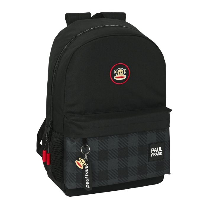 Mochila Escolar Paul Frank Campers Negro (30 x 46 x 14 cm) 0 Mochila Escolar Paul Frank Campers Negro (30 x 46 x 14 cm) 0