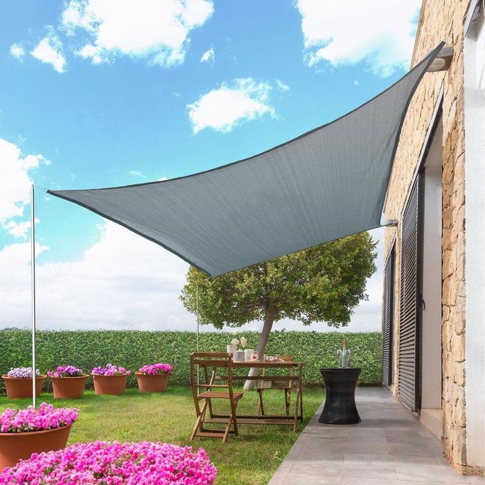Toldo Vela Sombra Rectangular Shazail Innovago - Inde (4 Unidades) 5 Toldo Vela Sombra Rectangular Shazail Innovago - Inde (4 Unidades) 5