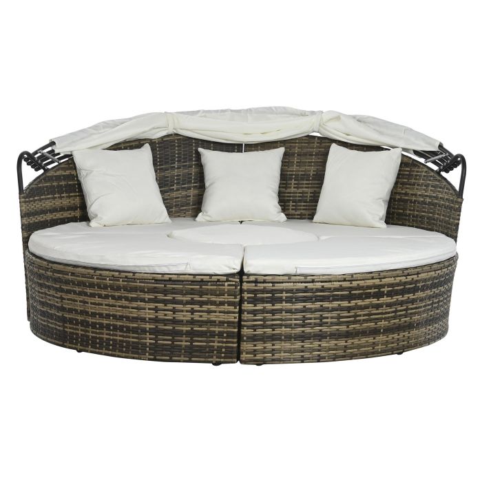 Sillon Terraza Y Jardin DKD Home Decor Beige 87 x 65 x 90 cm 5