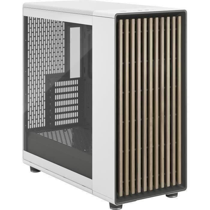 Caja para PC - DISEÑO FRACTAL - North XL Chalk White TG Clear - FD-C-NOR1X-04 - E-ATX - Elegante diseño de madera y aleación Caja para PC - DISEÑO FRACTAL - North XL Chalk White TG Clear - FD-C-NOR1X-04 - E-ATX - Elegante diseño de madera y aleación