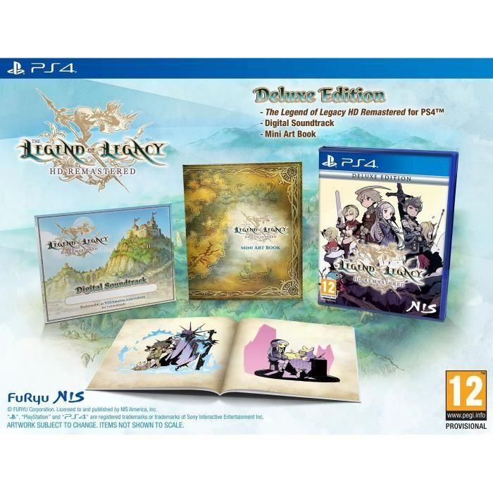 The Legend of Legacy: HD Remastered - Juego de PS4 - Edición Deluxe 1