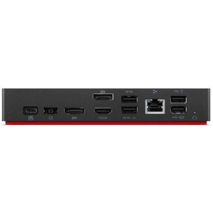 Lenovo ThinkPad Universal USB-C Smart Dock Wired USB 3.2 Gen 1 (3.1 Gen 1) Type-A + Type-C Black 4 Lenovo ThinkPad Universal USB-C Smart Dock Wired USB 3.2 Gen 1 (3.1 Gen 1) Type-A + Type-C Black 4
