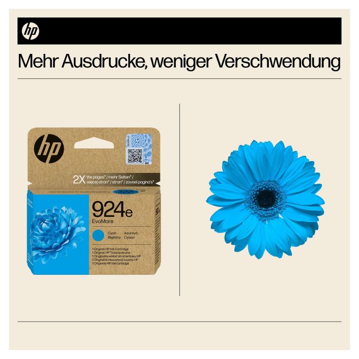 HP Cartucho de Tinta Original 924e Cian XL Alto Rendimiento 800 páginas 5