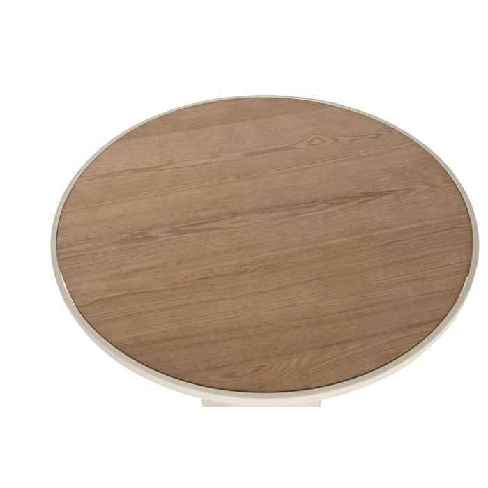 Mesita Auxiliar Moderno DKD Home Decor Natural Beige 75 x 75.5 x 75 cm 1 Mesita Auxiliar Moderno DKD Home Decor Natural Beige 75 x 75.5 x 75 cm 1