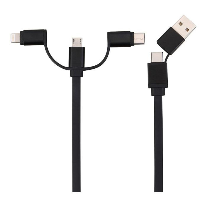 NK Nk-usb61-dis Cable Cargador 6 en 1, 1 m, Colores Surtidos, Carga Rápida 1