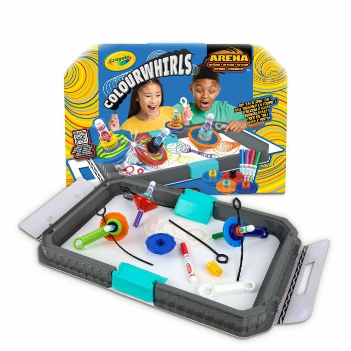 Juego Crayola Colorwhirls Arena De Combate Con 4 Pintapeonzas Surt. (+6 Años) 14 Juego Crayola Colorwhirls Arena De Combate Con 4 Pintapeonzas Surt. (+6 Años) 14