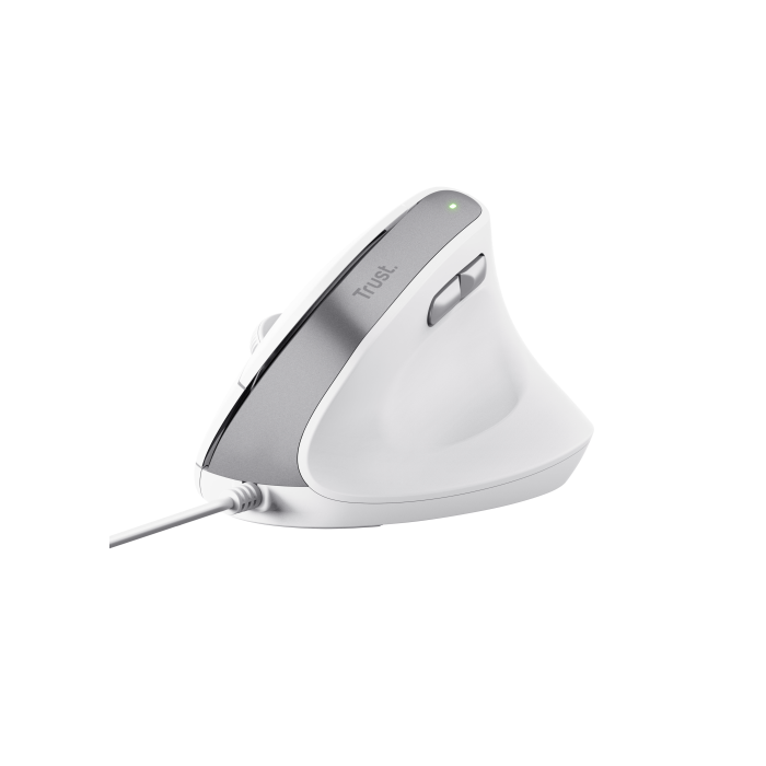 Ratón Ergonómico Óptico Trust 25397 Blanco 2400 dpi 0 Ratón Ergonómico Óptico Trust 25397 Blanco 2400 dpi 0